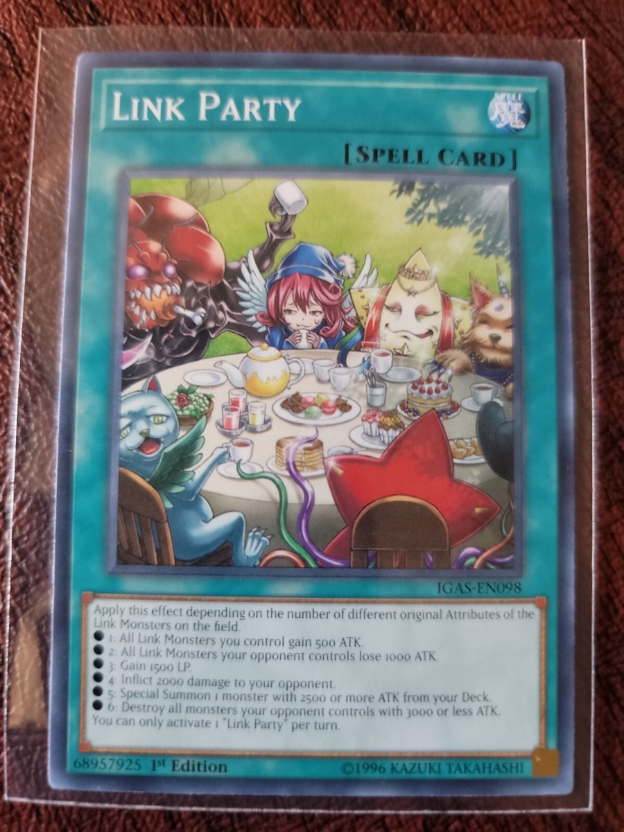 IGAS-EN098 Link Party Common 1st Edition Mint YuGiOh Card