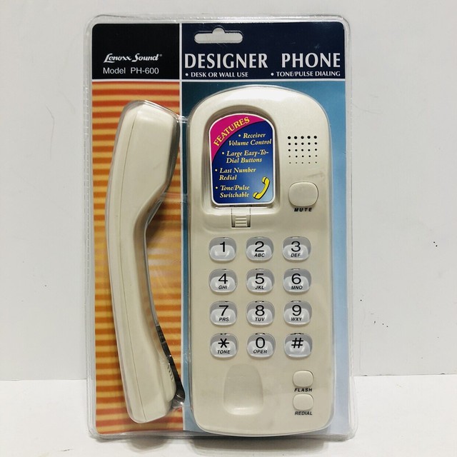 Lenoxx Sound Designer Phone PH600 New In Box Sealed eBay