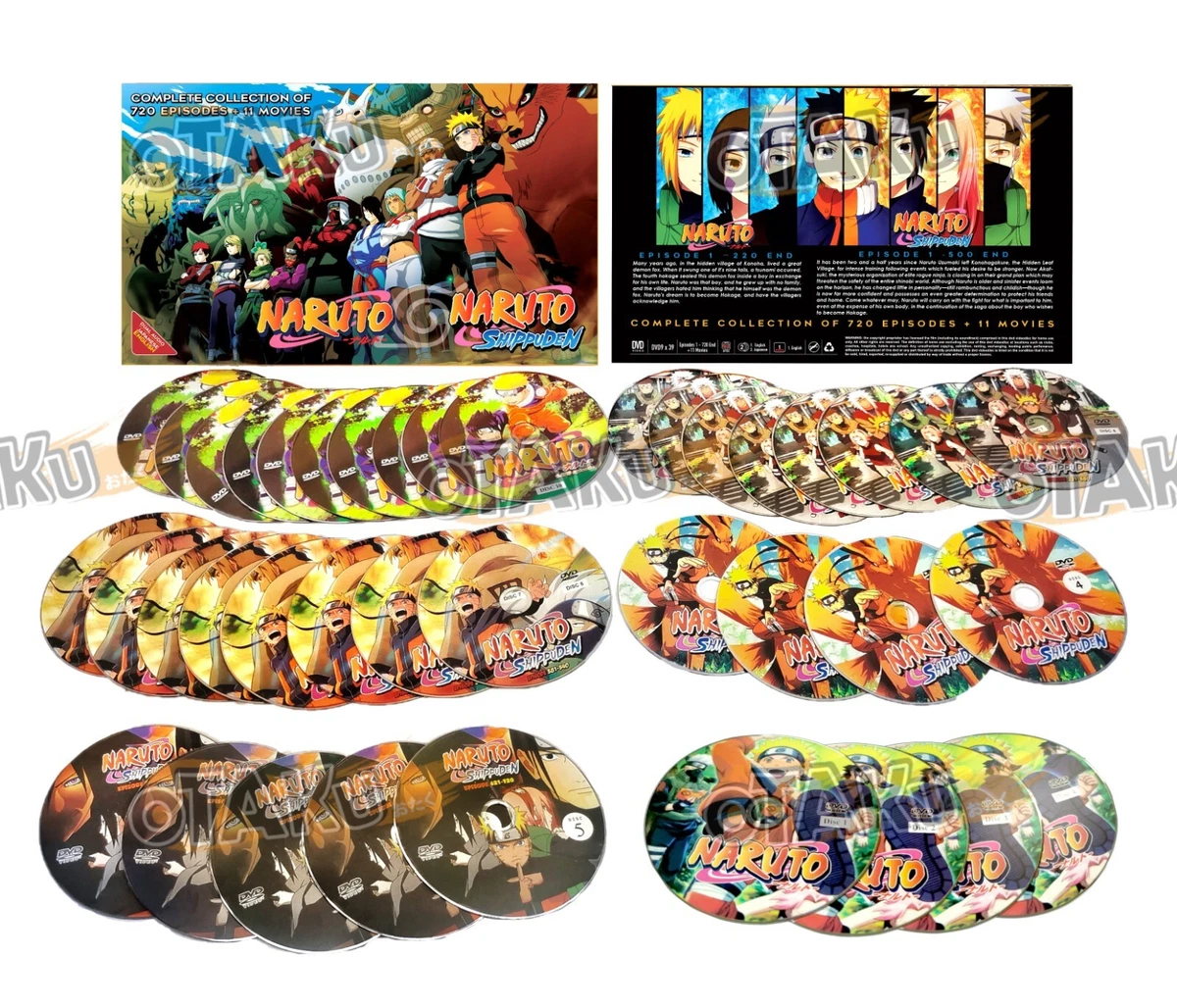 火影忍者疾风传DVD 和蓝光光盘| eBay