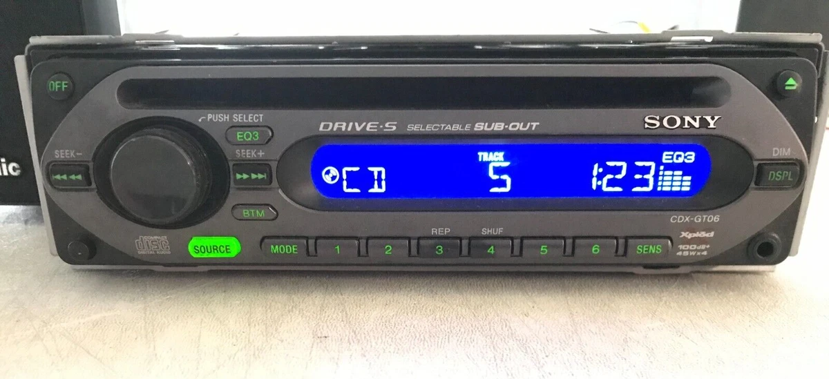 Sony Xplod Cd Player