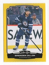 2022-23 O-Pee-Chee 417 Brenden Dillon Yellow Border Winnipeg Jets Card
