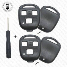 2 For 1998-2008 Lexus Lx470 Keyless Remote Key Fob Housing Shell Case Cover 2 For 1998-2008 Lexus Lx470 Keyless Remote Key Fob Housing Shell Case Cover