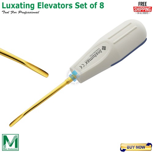 Instrumentos quirúrgicos luxantes de raíz fórceps de extracción dental - Imagen 9 de 16