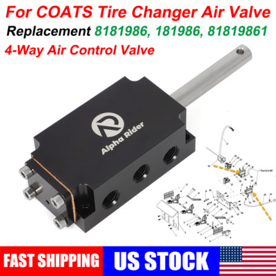 For COATS Tire Changer Foot Pedal Controlled Air Valve 8181986 181986 81819861