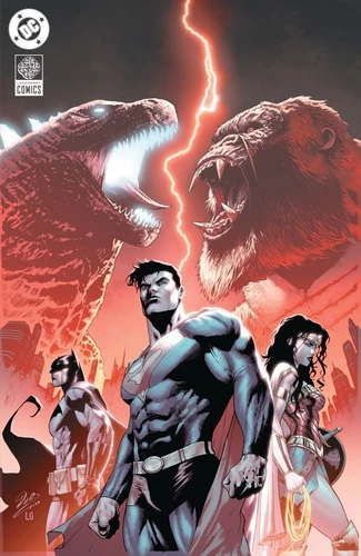 Justice League Vs Godzilla Vs Kong 2 1 Of 7 CVR 1:100 Christian Duce Vir 6/4 NM+