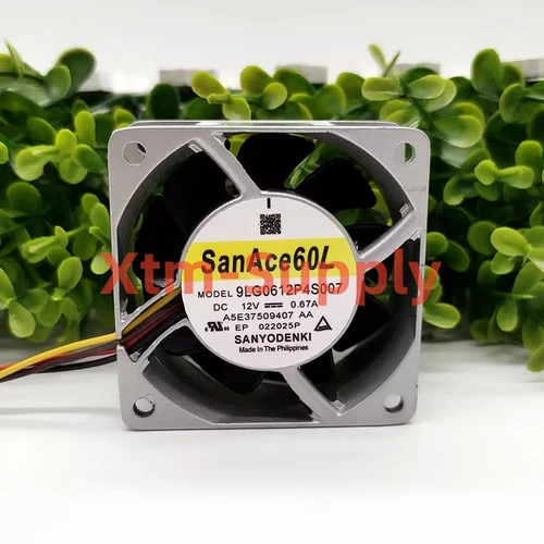 1pc brand new Sanyo SANYODENKI 9LG0612P4S007 60X25MM DC12V 0.67A PWM cooling fan