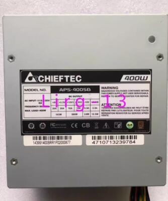 1pc used CHIEFTEC APS-400SB 400W Industrial power supply