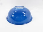 Vintage Pyrex Model 325 - 4.0L Blue Mixing Bowl W/ Clear Bottom