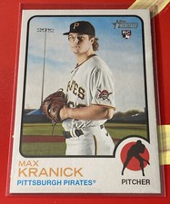 2022 Topps Heritage Base #392 Max Kranick - Pittsburgh Pirates RC