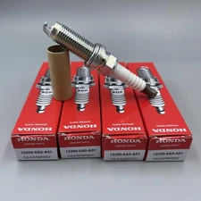 4PCS Genuine NGK 12290-6A0-A01 Spark Plug DILKAR8P8SY For Honda Civic CR-V 92411