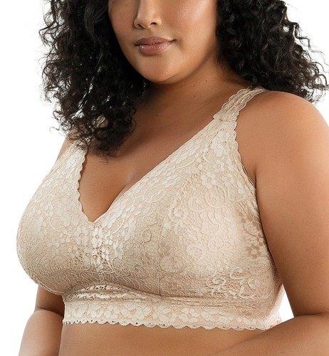 Parfait Adriana Banded Stretch Lace Wireless Bralette (P5482) - Picture 4 of 35