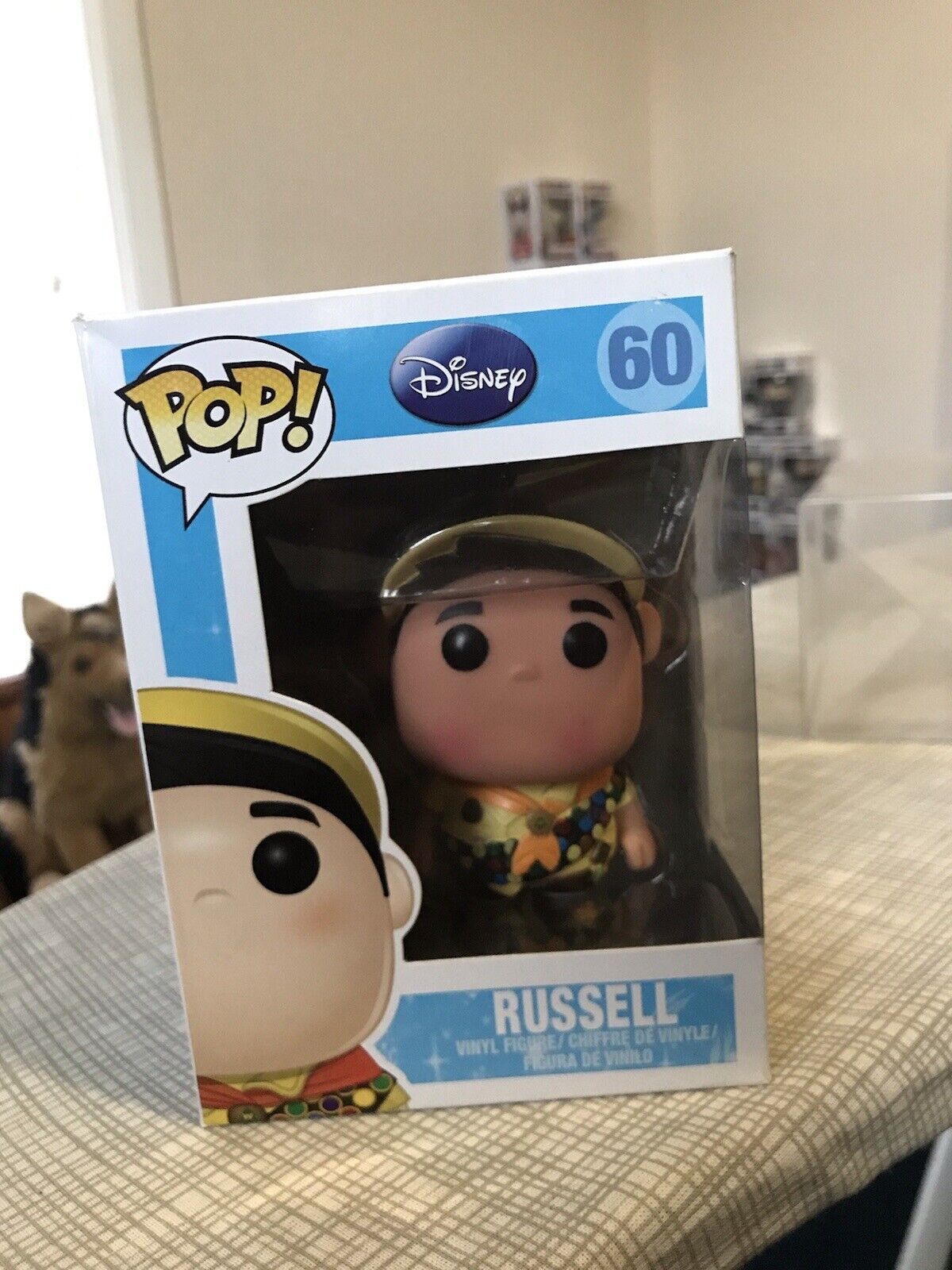 Funko Pop! Disney Pixar Up Russell Pop #60 Rare Vaulted Vinyl  Figure/Hardstack