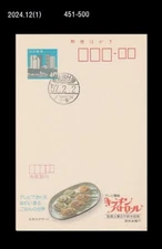 Food,Japanese Cuisine Culture,Cooking,Japan Advertising Stationery Card,PSC