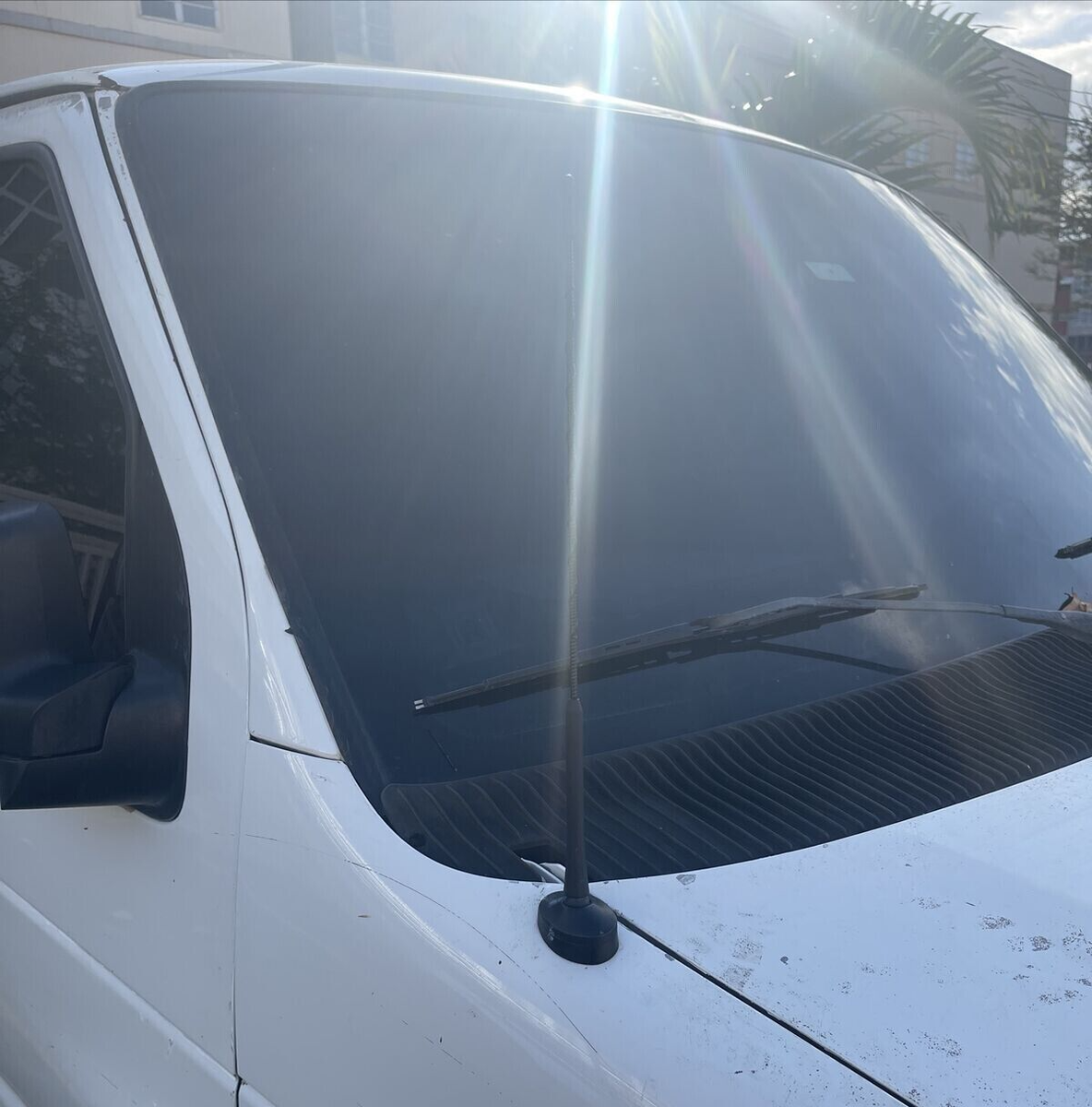 16" Black Power Antenna Mast For 1996-2025 Chevy Express - AM/FM Radio, Easy 1-Min Install (Base Not Included) 1 thumbnail image