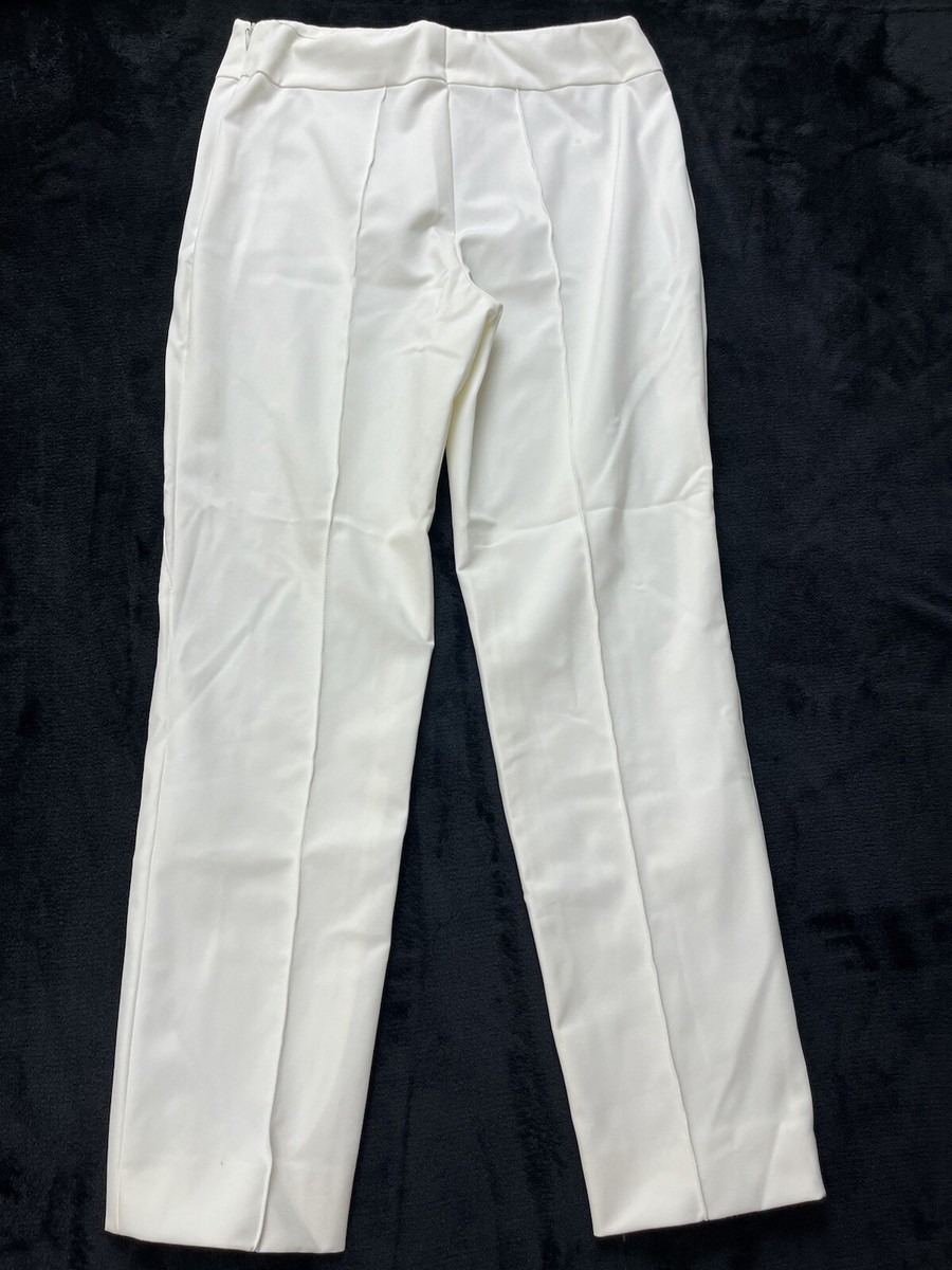 Escada Womens Dress Pants White Size 38 US 8 | eBay
