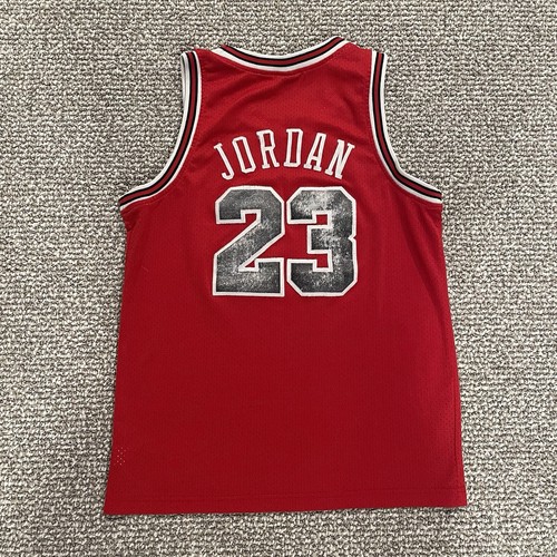 Vintage Nike Michael Jordan Chicago Bulls Jersey Size Large Youth Good Condition - Picture 4 of 6