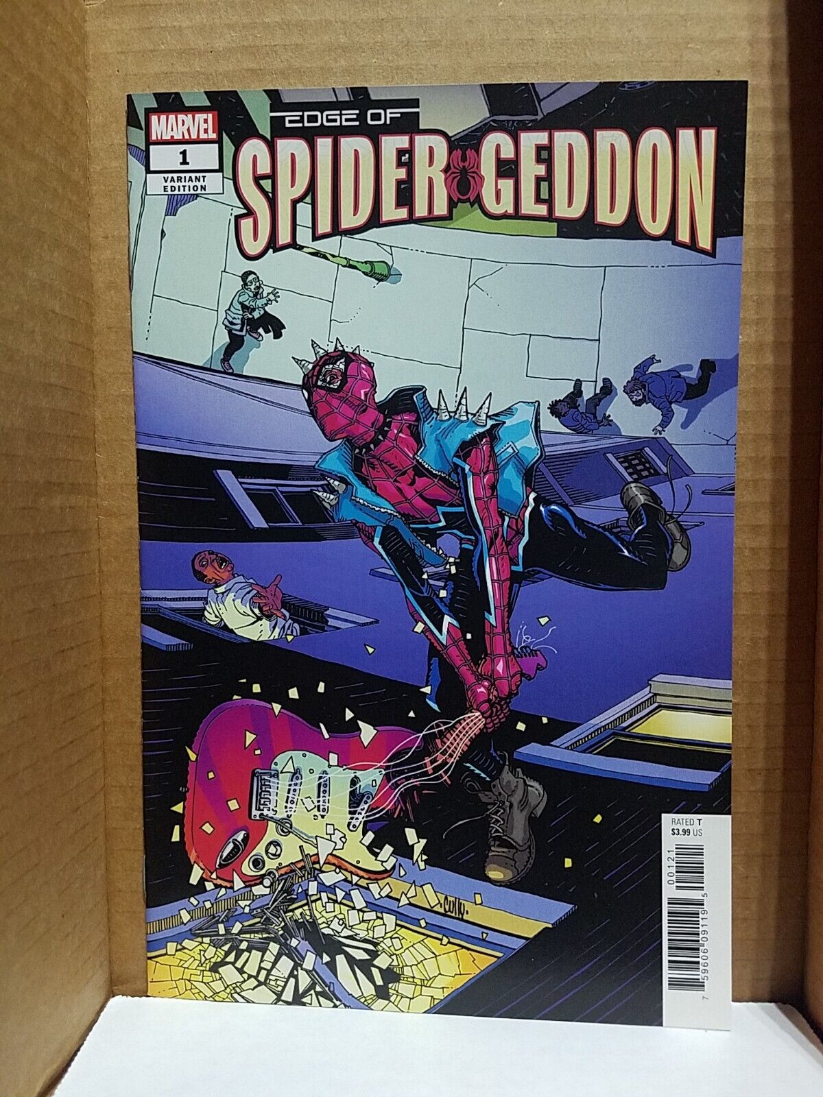 Edge of Spider-Geddon #1 Spider-Punk Hamner Martin Variant Marvel 2018