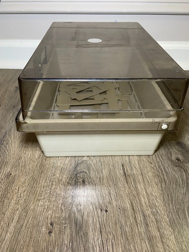 Transparent Plastic Floppy Disk Storage Box Diskette Holder Carry Case - White - Picture 4 of 8