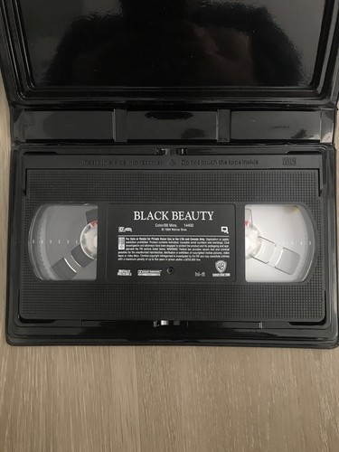 Black Beauty VHS Alan Cumming Sean Bean Clamshell Warner Bros Family Movie 1994 - Imagen 9 de 11
