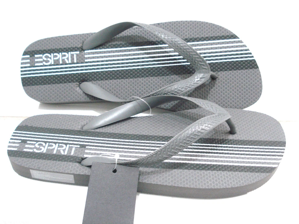 Sandalias chanclas ESPRIT FINN-E para hombre sandalia de pizarra/carbono talla 8 nuevas Foto 3 de 4