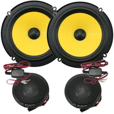 JL Audio C1-650 6-1/2" C1 Series 2-Way Component Car Audio Speakers Comp NEW