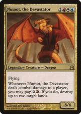 MTG Numot, the Devastator  - Commander 2011 #215