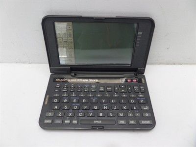 Vintage Sharp Wizard 512KB Electronic Organizer OZ-9600II - No Power
