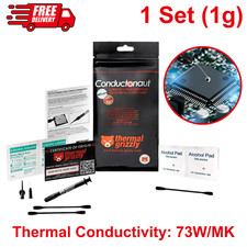 Liquid Metal Thermal Paste 1g   High Conductivity, CPU/GPU Cooling, Extra Tips