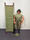 GI Joe CUSTOM US Army MEDIC with STRETCHER 12" Action Figure 1/6 Scale