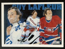1991-92 Score American - Tribute Guy Lafleur #403