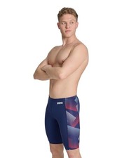 Arena Mens Performance Halftone Team Print Swim Jammer Intensive Training Bat...
