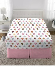 Kids Toddlers Bedding Sheet Set PAW Patrol Pink Soft Girls Full Size 4pc Nick