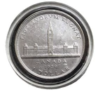 1939 Canadian Silver Dollar Royal Visit .800 Fine Silver Coin George VI w/ COA
