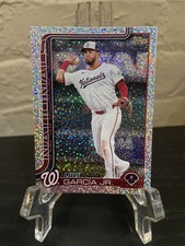 2025 Topps Series 1 Celebration - Luis Garcia #9 Confetti Washington Nationals