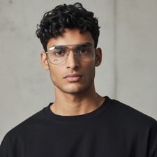 Titmus T601A PEW CS82 Z87-2 Silver Eyeglasses KK31