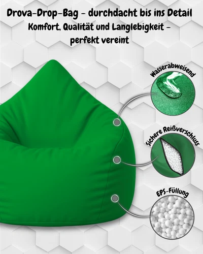 PatchHome Sitzsack XL- Jumbo Sitzkissen Bodenkissen Kinder und Erwachsene - Bild 77 von 203