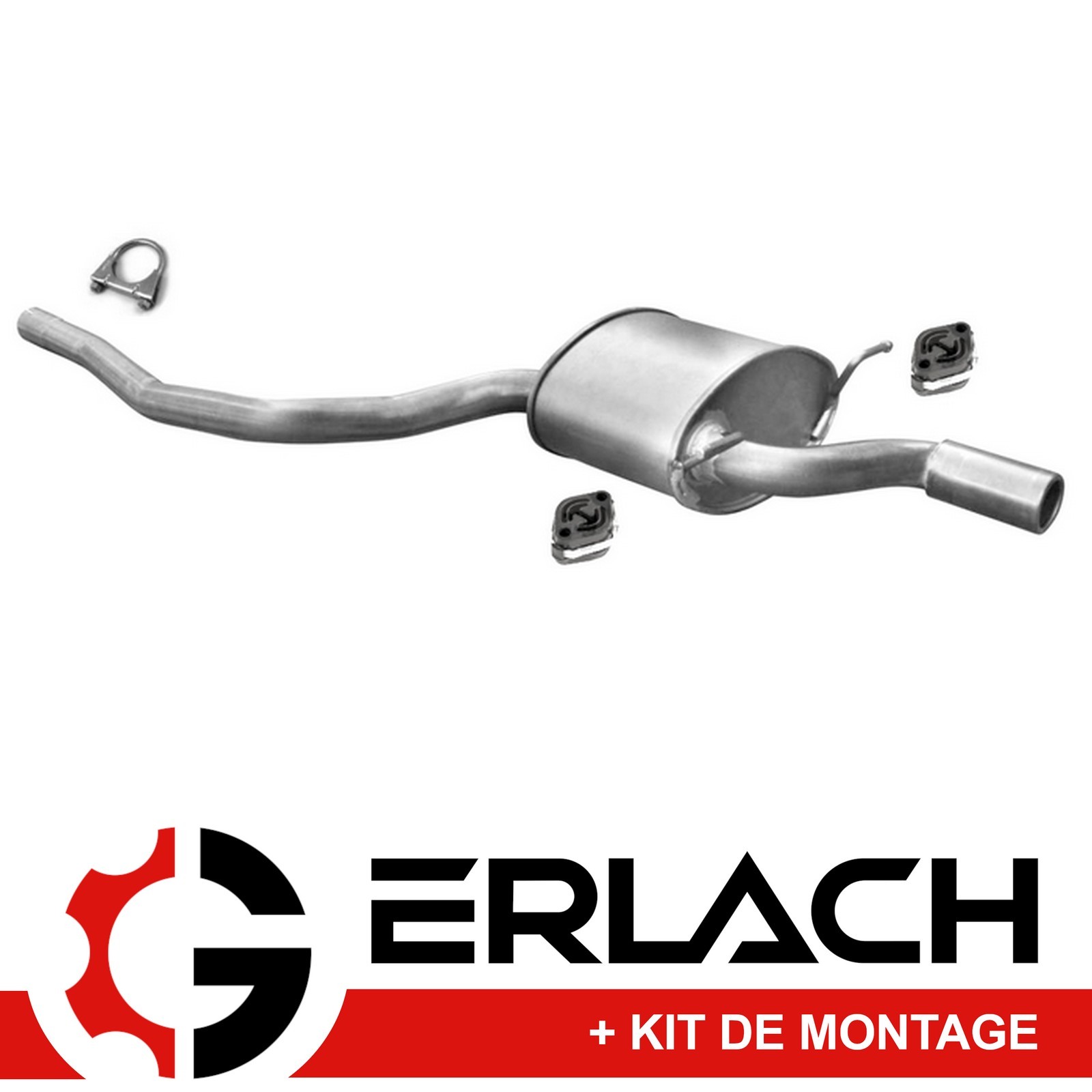 Silencieux arrière Mini Cooper R56 R57 1.6 pour éliminer les bruits de pot