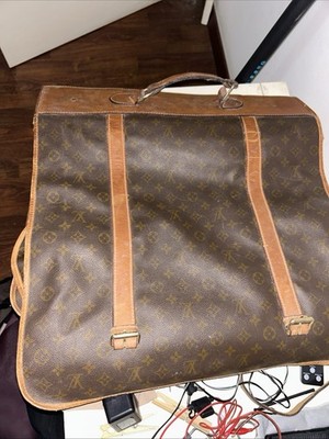 SELTENE Vintage LOUIS VUITTON Monogram GARMENT BAG Made in France 1983