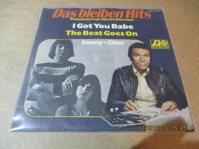(113)  7'' Single - Vinyl - Sonny & Cher - I Got You Babe / The Beat Goes On