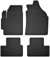 Gummifußmatten für: Mitsubishi Space Star II (bj. 2013-) Schwarz Automatten 4-tl