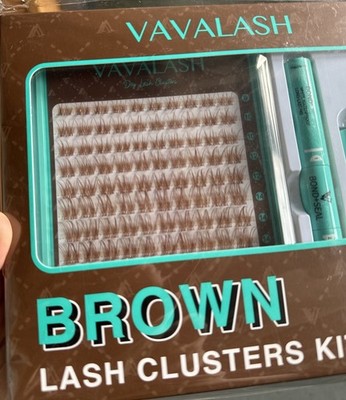 New Vavalash Brown DIY Lash Extensions Kit