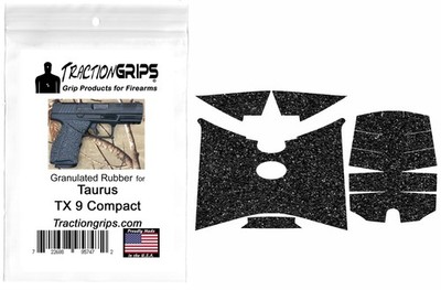 Tractiongrips aggressive Granulated rubber grip tape for Taurus TX 9 Compact TX9
