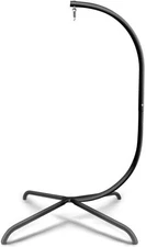 Elevon Hammock Chair Swing Stand Hanging C-Stand Buckle Spring Hook BLACK