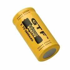 CR123A 16340 LI-ION Rechargeable Battery - 3.7v 2800mAh - 1 to 4 pack