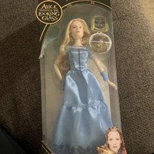 Disney Alice Through The Looking Glass Doll Alice Collectable Doll 2016 NICE