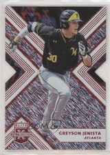 2018 Panini Elite Extra Edition Status Red Die-Cut /99 Greyson Jenista #48 0x1