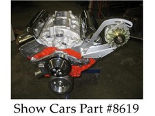 348 409 58 64 Billet Alternator Brackets 8619 Not Polished Chevy Impala Belair