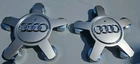 2x Genuine Audi Wheel Centre Caps 4F0601165N A3 A4 A5 A6 Q5 Hub Caps