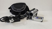Sony Handycam DCR-DVD110E Handheld Mini DVD Camcorder Silver