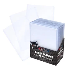 Topload Card Holder - Standard - 150ct| Rigid PVC Trading Card Protectors, Ho...